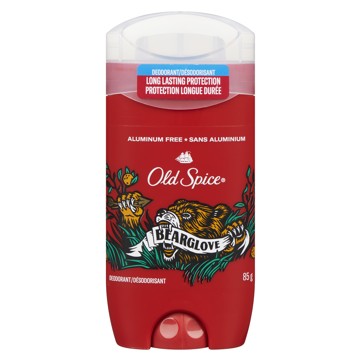 Old Spice Bearglove Aluminum-Free Deodorant Stick, 85 g