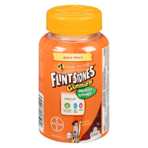 Flintstones Kids Multivitamin Gummies Plus Immunity Support, 60 Gummies
