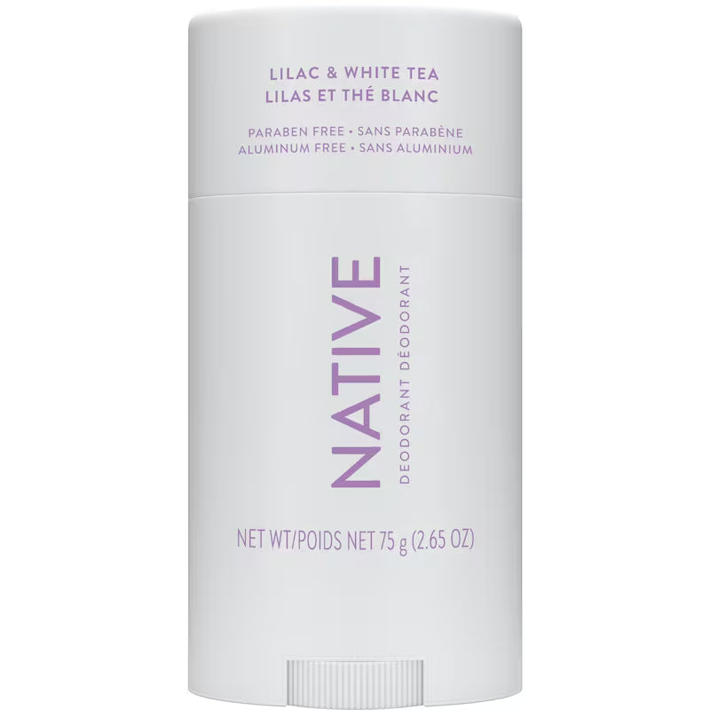 Native Lilac & White Tea Natural Deodorant Stick, 75 g