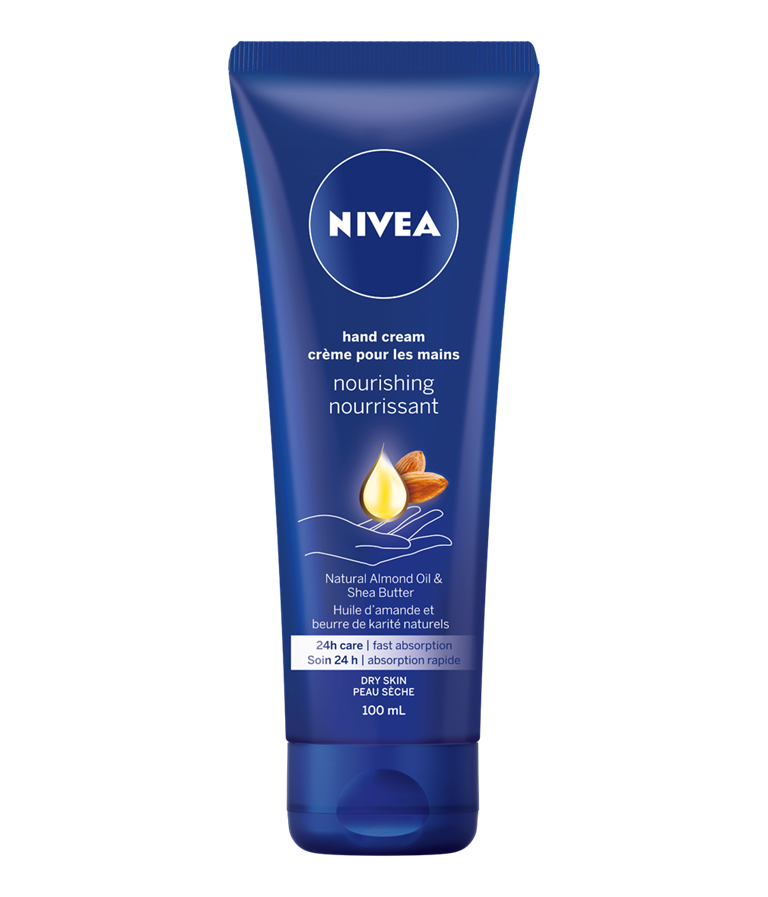 NIVEA Nourishing Hand Cream for Dry Skin, 100 mL