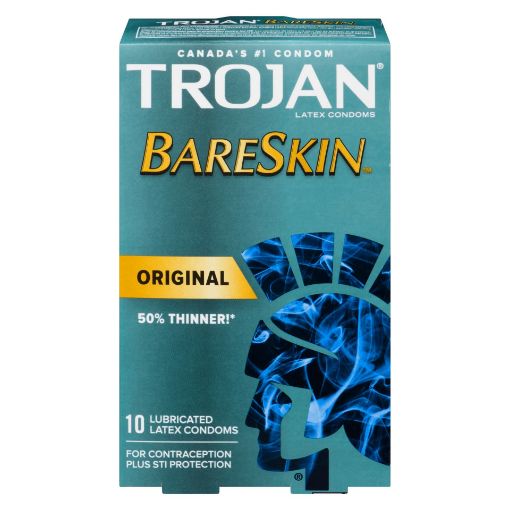 Trojan Bareskin Condoms, 10 Count