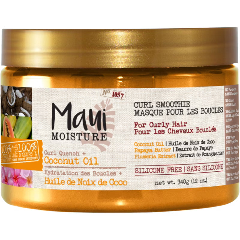 Maui Moisture Curl Quench + Coconut Oil Curl Smoothie 354 mL
