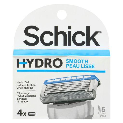 Schick Hydro 5 Skin Comfort Dry Skin Razor Blade Refills, 4 Count