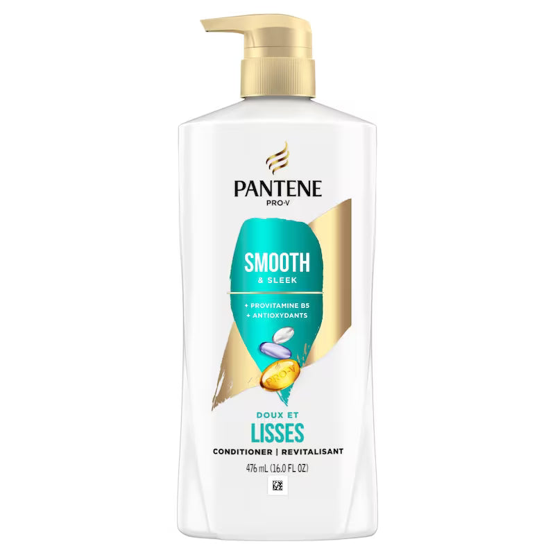 Pantene Pro-V Smooth & Sleek Conditioner, 476 mL