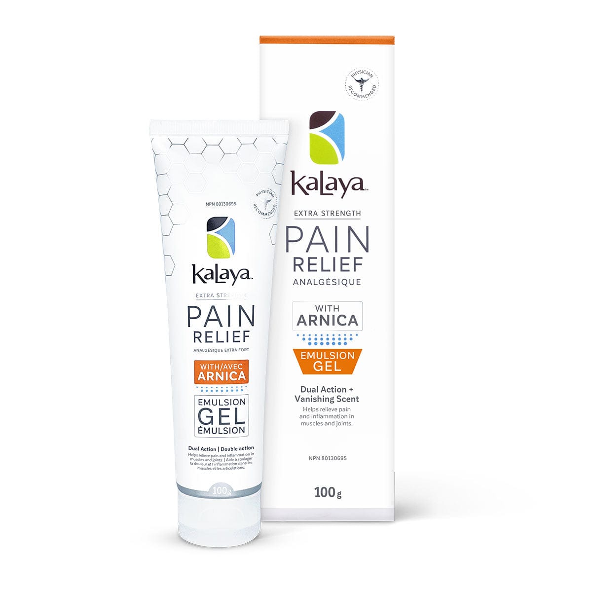 KaLaya Extra Strength Pain Relief Gel with Arnica, 100 g