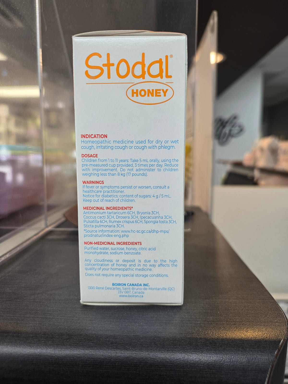 STODAL SYR CHLD HNY 200ML