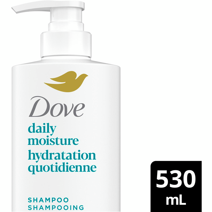 Dove Daily Moisture Conditioner for Dry Hair with Bio-Protein Care & Hyaluronic Serum, 530 mL