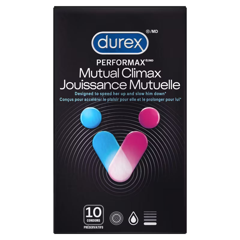 Durex Performax Mutual Climax Condoms 10 Count