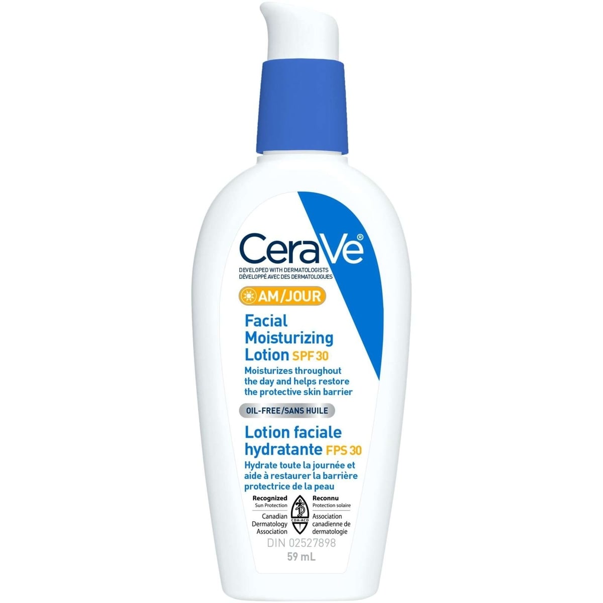 CeraVe AM Facial Moisturizing Lotion SPF 30, 59 mL