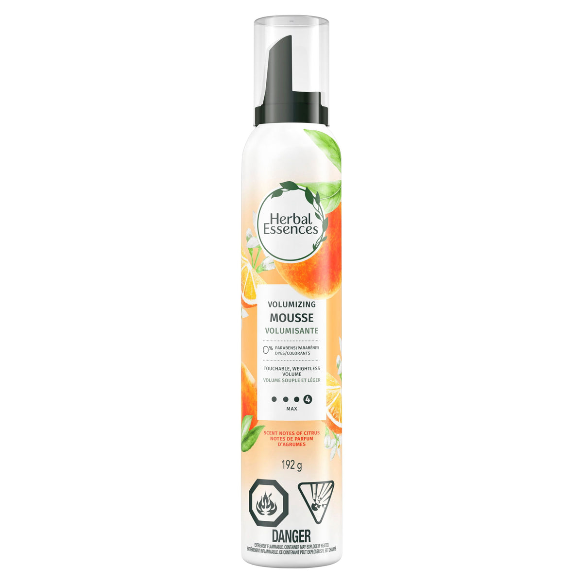 Herbal Essences Body Envy Volumizing Mousse, Citrus, 192 g