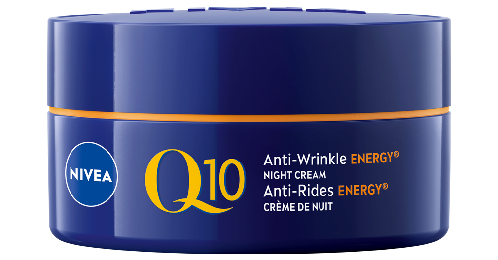 NIVEA Q10 Energy Night Cream, 50 mL