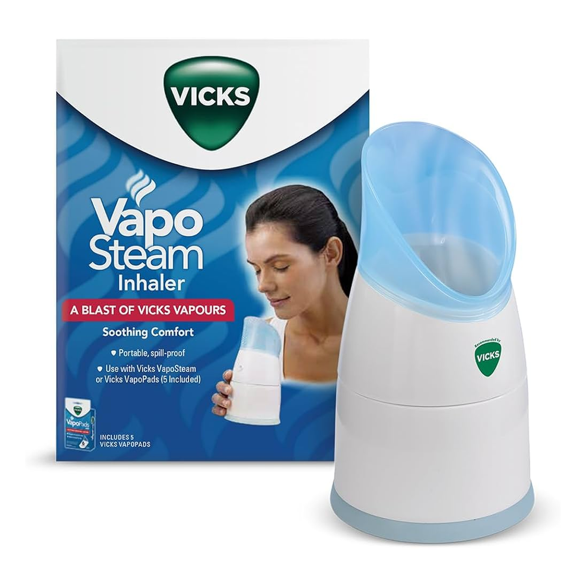 Vicks VapoSteam Portable Steam Inhaler