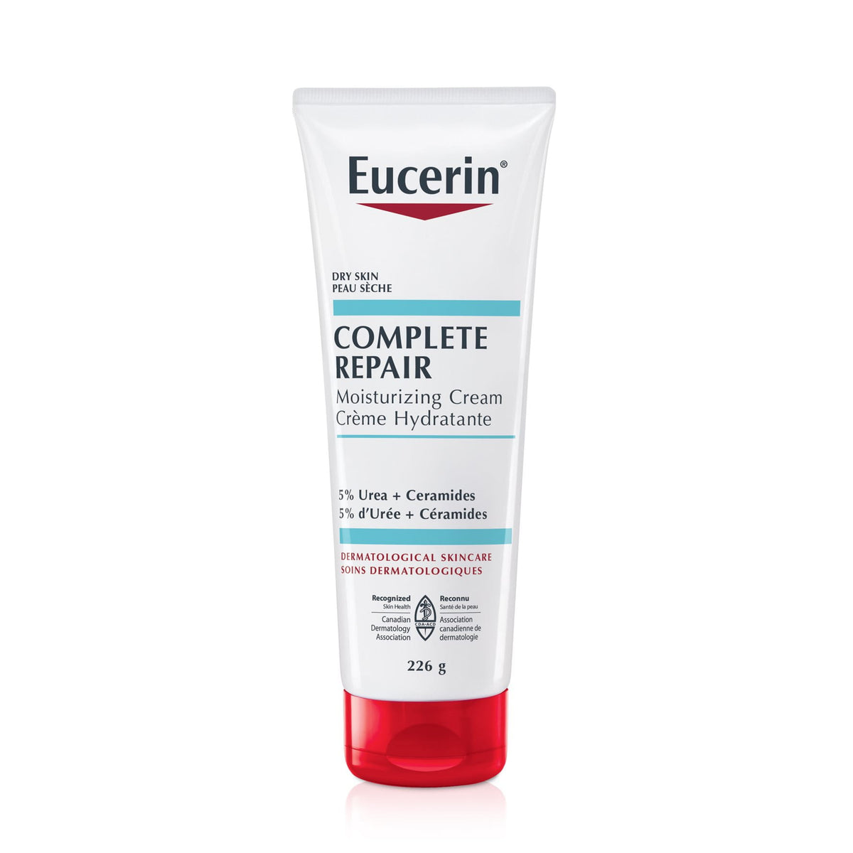 Eucerin Complete Repair 5% Urea Moisturizing Cream for Dry Skin, 226 g