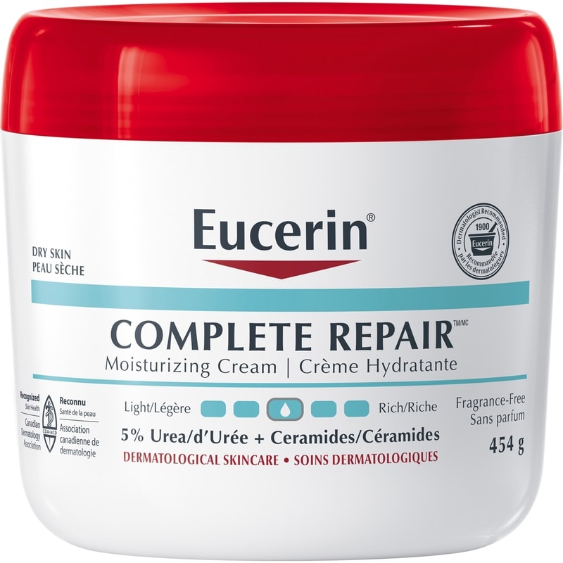 Eucerin Complete Repair Moisturizing Cream, 454 g