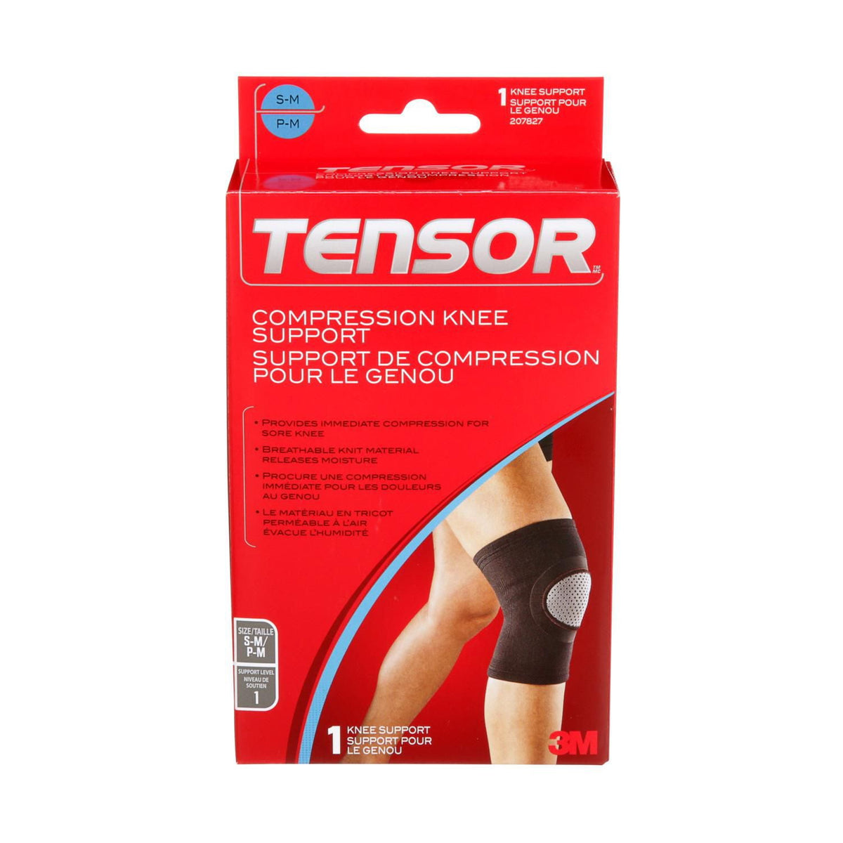Tensor Compression Knee Support, Large/X-Large