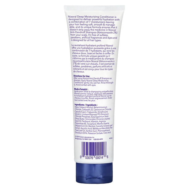 Nizoral Non-Medicated Deep Moisturizing Conditioner, 278 mL