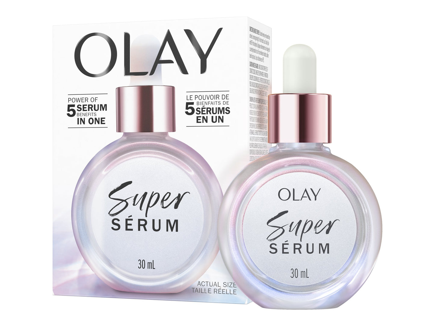 Olay Super Serum 5-in-1 Facial Serum, 30 mL