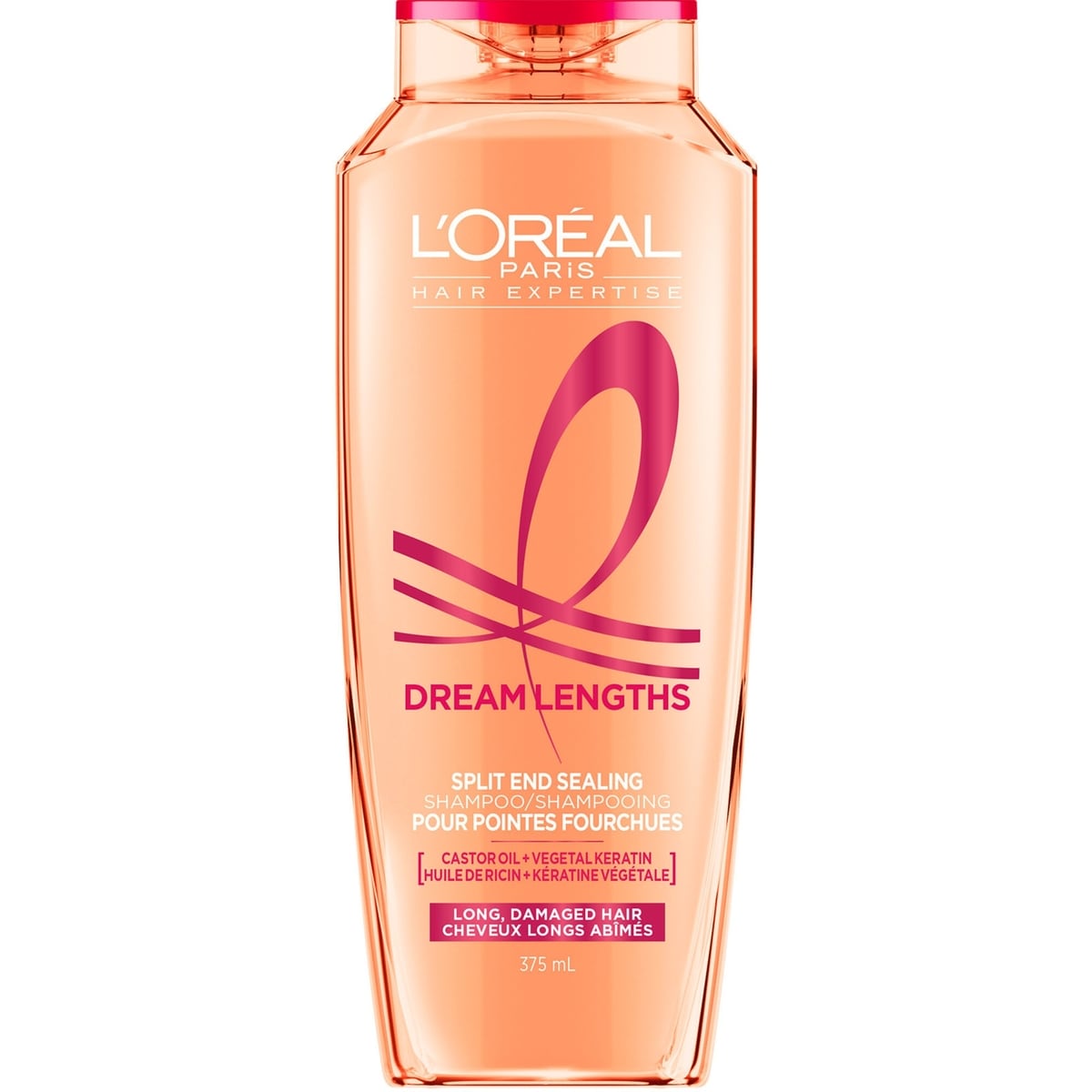 L'Oréal Paris Dream Lengths Split End Sealing Shampoo, 375 mL