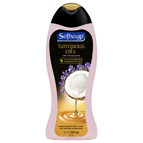 Softsoap Luminous Oils Coconut Oil & Lavender Moisturizing Body Wash, 591 mL