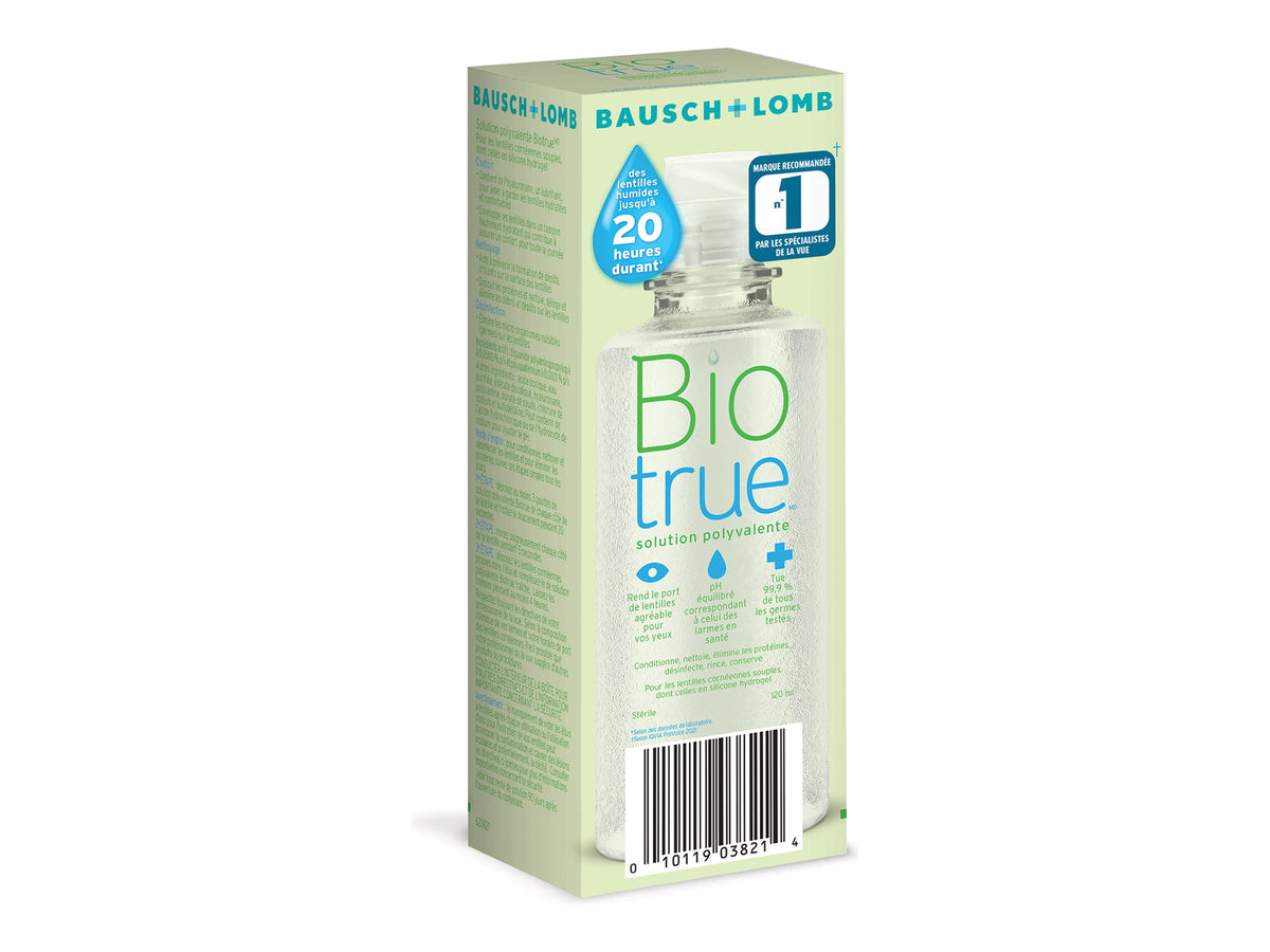 Biotrue Multi-Purpose Contact Lens Solution, 120 mL