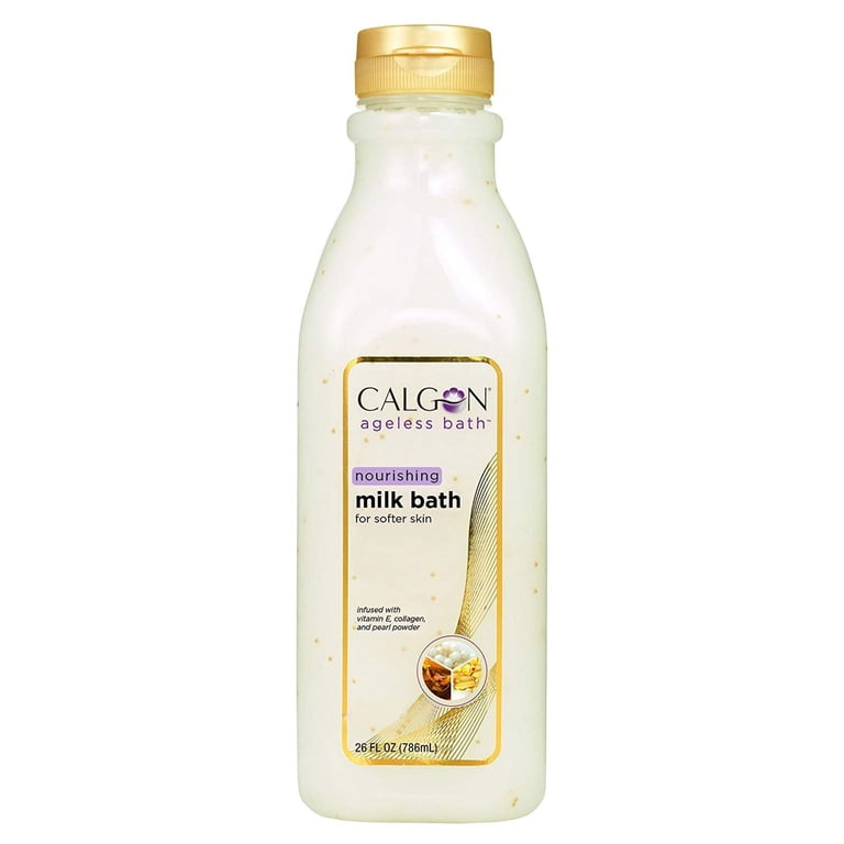 Calgon Ageless Bath Nourishing Milk Bath, 786 mL