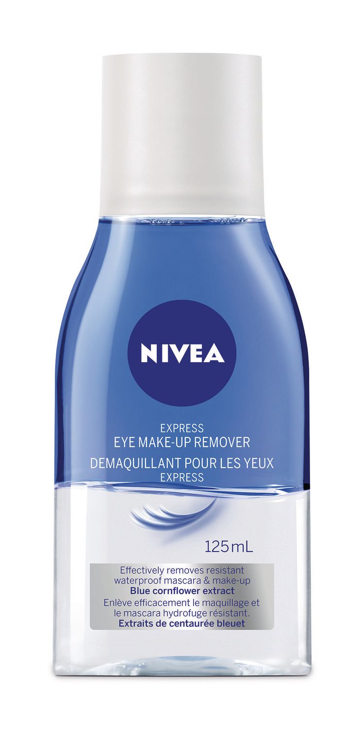 NIVEA Express Eye Make-Up Remover, 125 mL