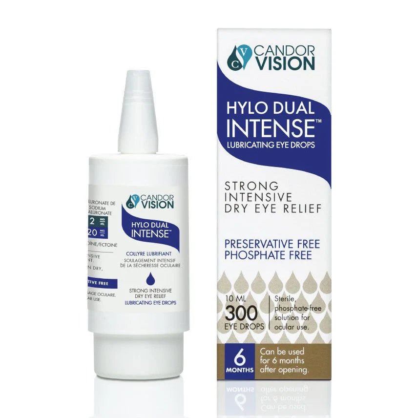 HYLO DUAL INTENSE Lubricating Eye Drops, 10 mL