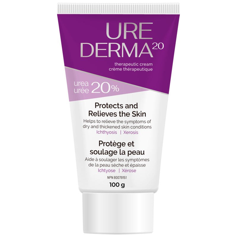 Urederma 20 Therapeutic Cream with 20% Urea, 100 g