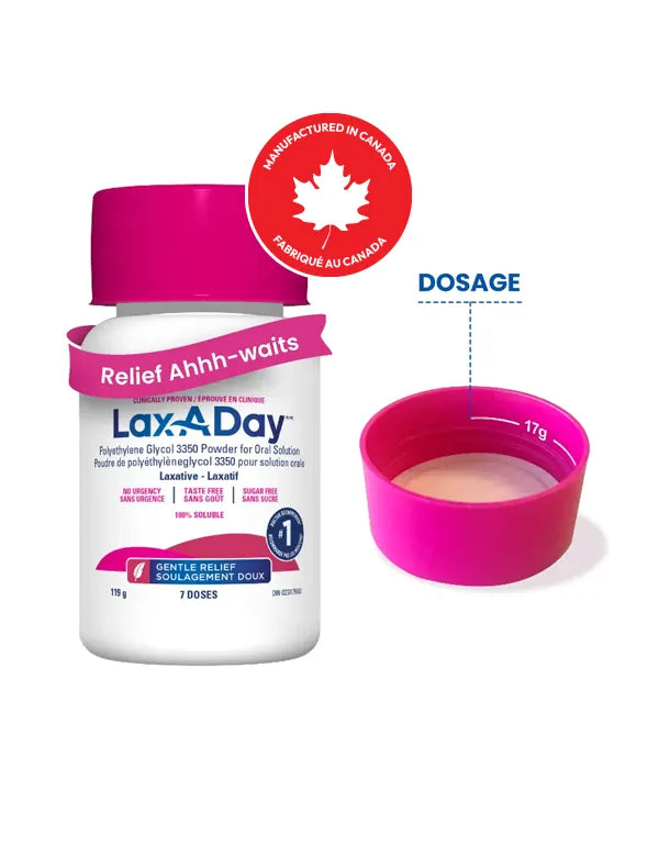 Lax-A-Day PEG 3350 Powder, 119 g