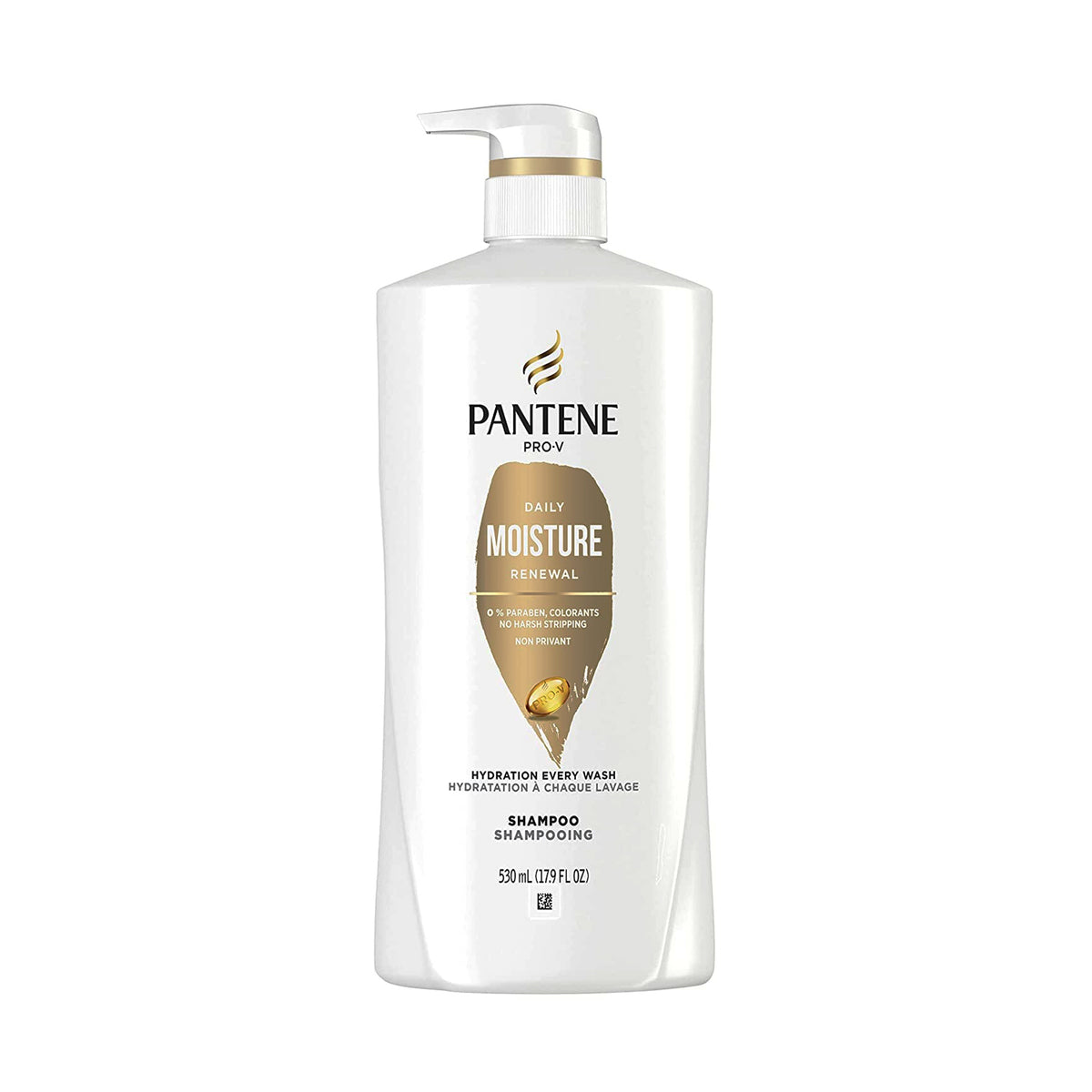 Pantene Pro-V Daily Moisture Renewal Shampoo, 530 mL