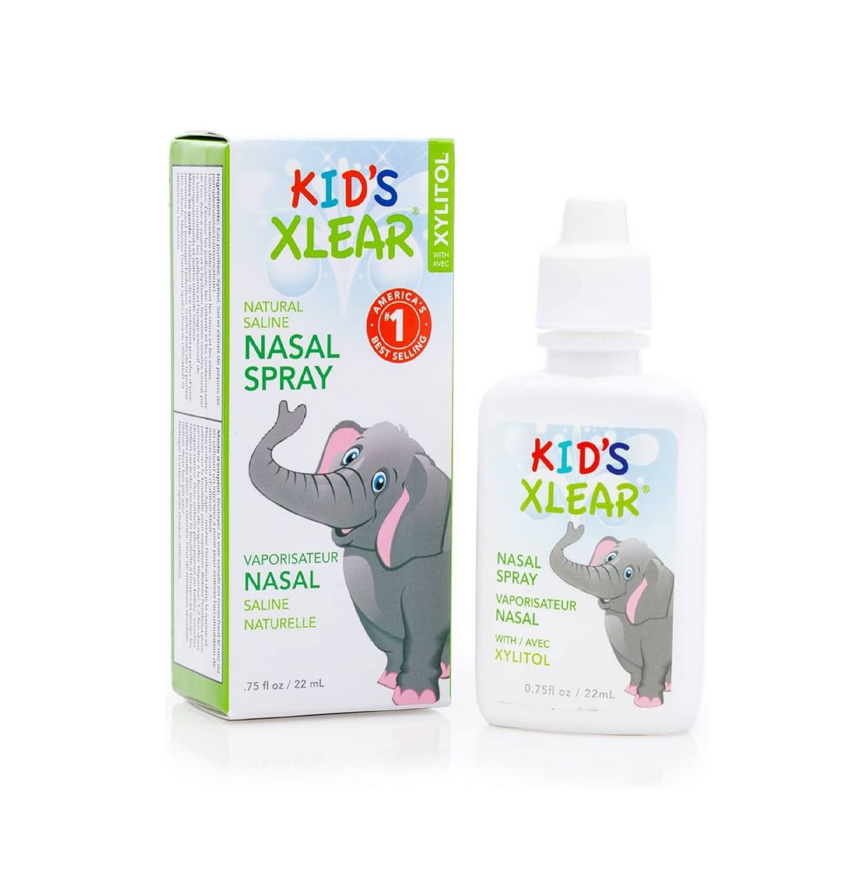 Xlear Kid's Saline + Xylitol Nasal Spray 22 mL