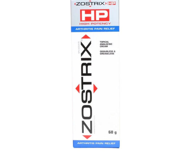 Zostrix HP Arthritis Pain Relief Cream 0.075% 60 g