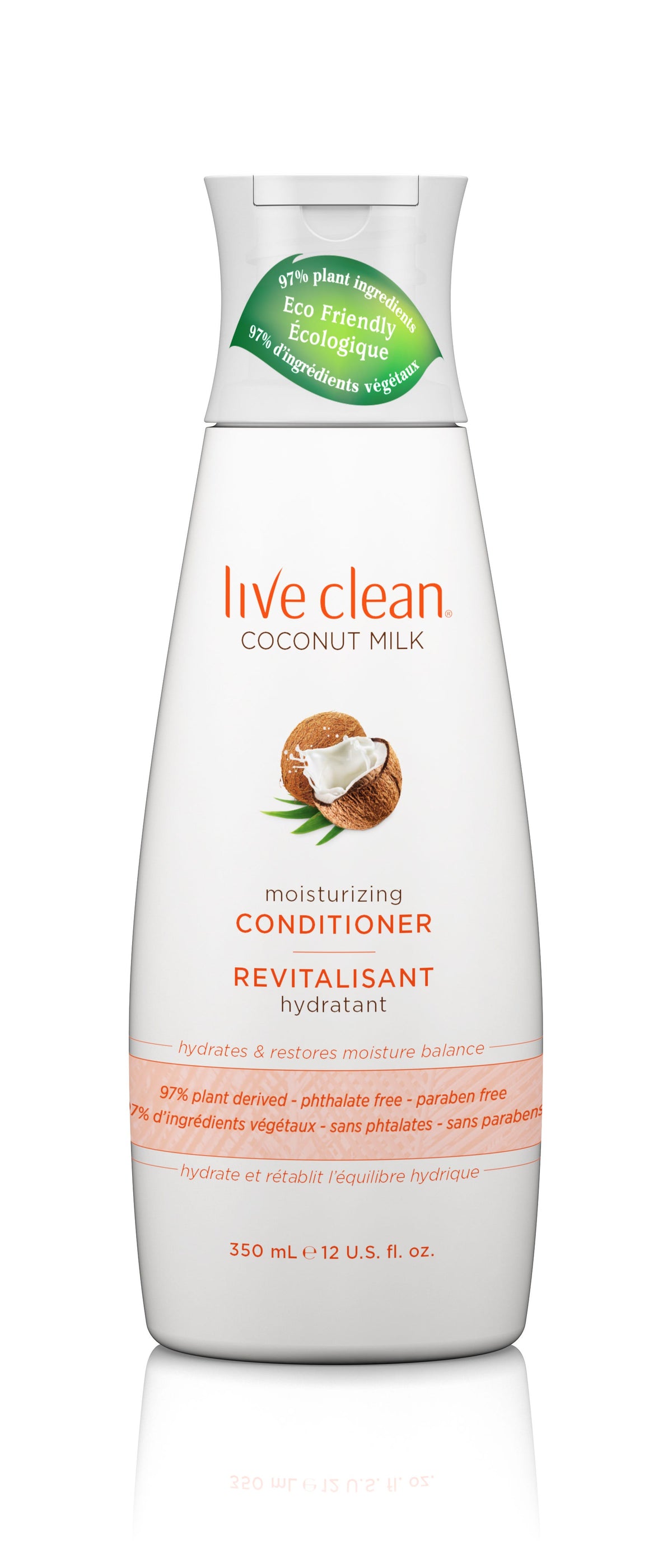 Live Clean Coconut Milk Moisturizing Conditioner, 350 mL