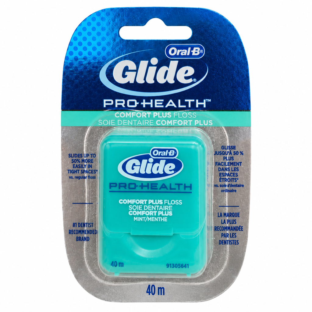 Oral-B Glide Pro-Health Comfort Plus Mint Dental Floss, 40 m