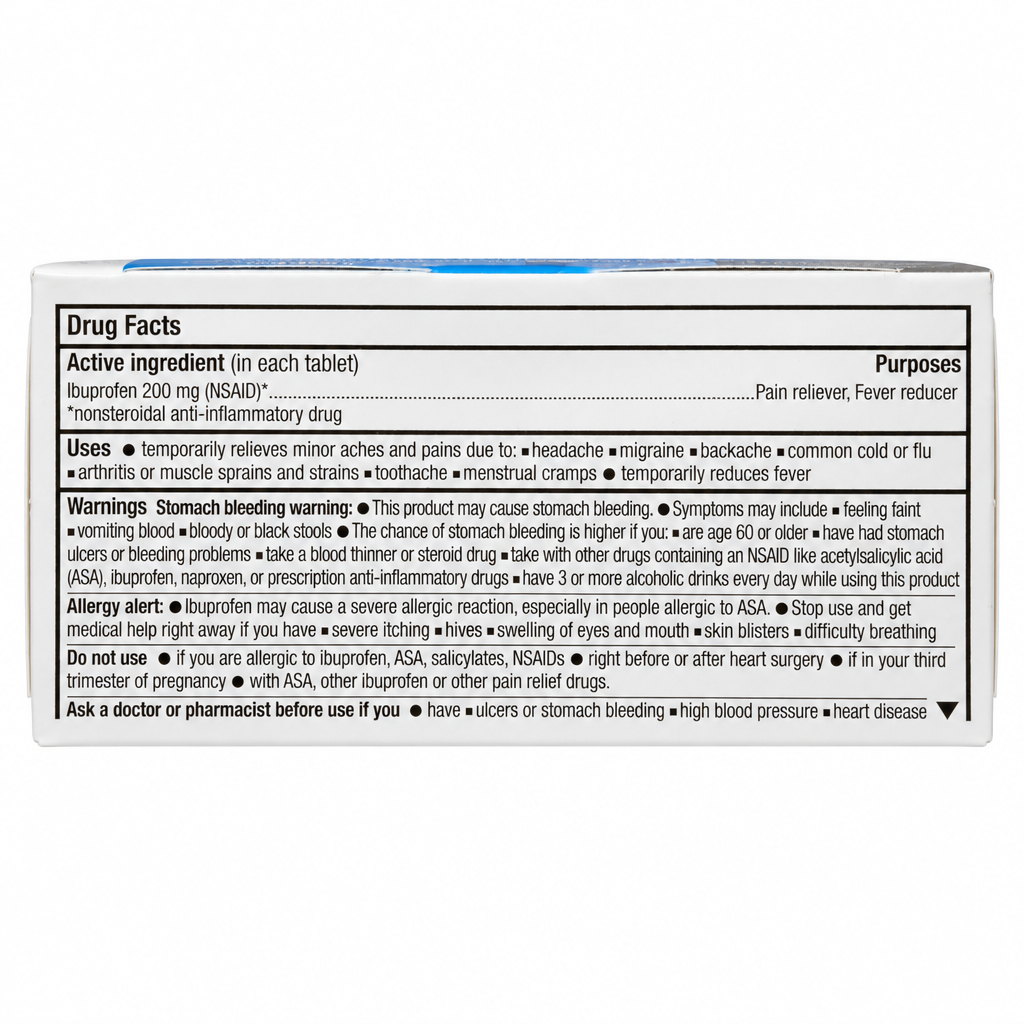 IBUPROFEN FC TB 200MG 100 APC