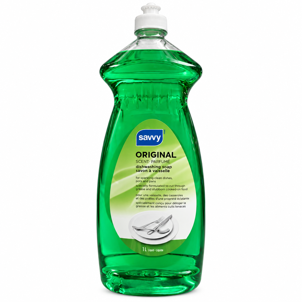 Savvy Home Original Liquid Dishwashing Detergent, 1 L