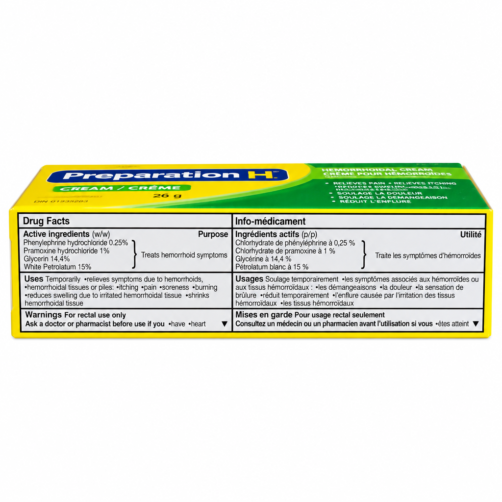PREPARATION H CR 26G
