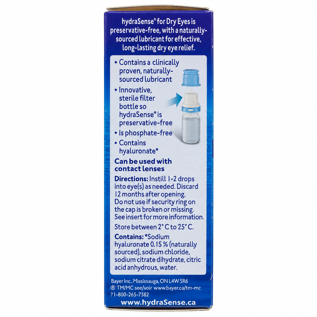 HYDRASENSE DRY EYES 10ML