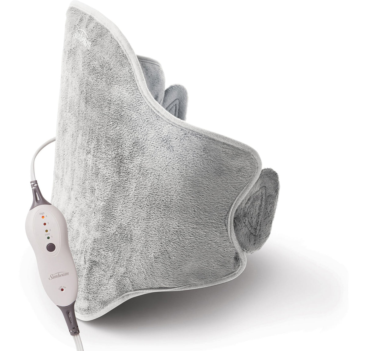 Sunbeam Renue Relaxation Heating Pad for Lower Back, Grey