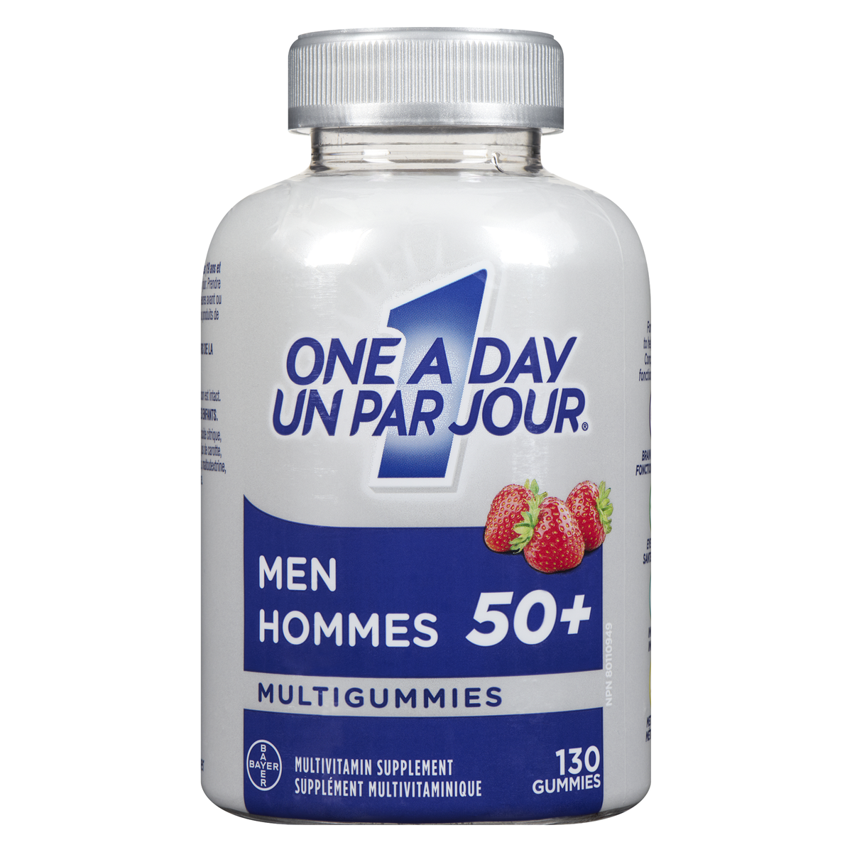 One A Day Men’s 50+ Advanced Multivitamin Gummies, 130 Gummies