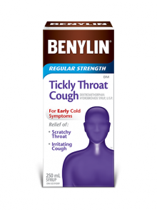 BENYLIN TICKLY COUGH 250ML - Queensborough Community Pharmacy