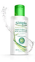 SIMPLE EYE MAKE UP REMOVER 125ML - Queensborough Community Pharmacy