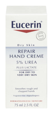 EUCERIN UREA HAND CREME 5% 75ML - Queensborough Community Pharmacy