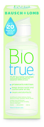 BIOTRUE MULTI-PURPOSE SOLUTION 120ML - Queensborough Community Pharmacy