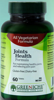 GREENICHE VEG JOINTS HEALTH FORMULA TB 60 - Queensborough Community Pharmacy