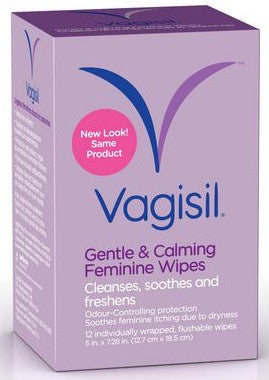 VAGISIL WIPES 12'S - Queensborough Community Pharmacy
