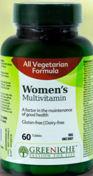 GREENICHE VEG MULTI VITAMIN WOMEN TB 60 - Queensborough Community Pharmacy