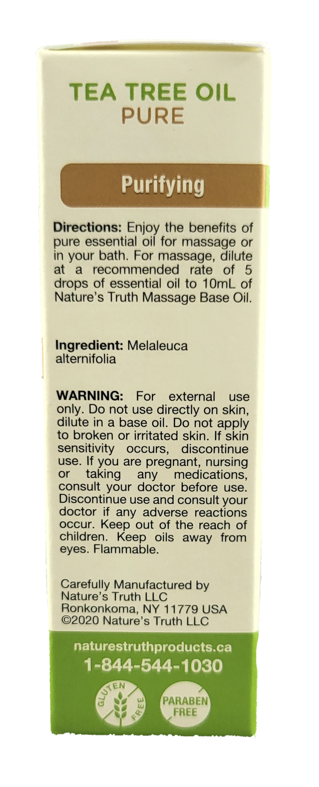 Nature's Truth Pure Tea Tree Oil 15ml