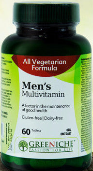 GREENICHE VEG MULTI VITAMIN MEN - Queensborough Community Pharmacy