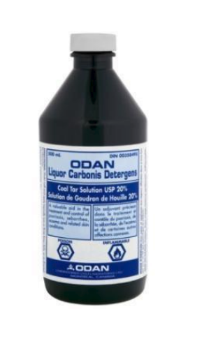 ODAN LIQUOR CARBONIS (20% COAL TAR SOLUTION) 500ML - Queensborough Community Pharmacy